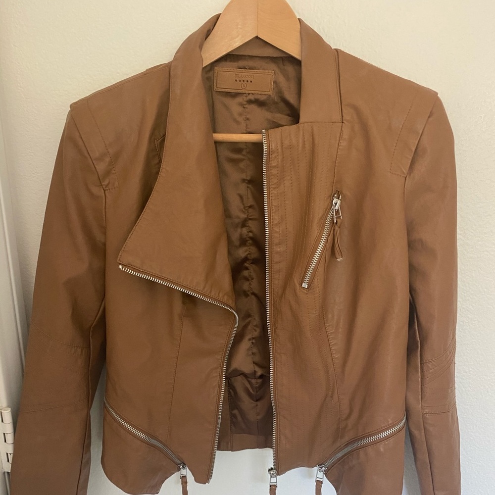 Nordstrom Faux leather jacket